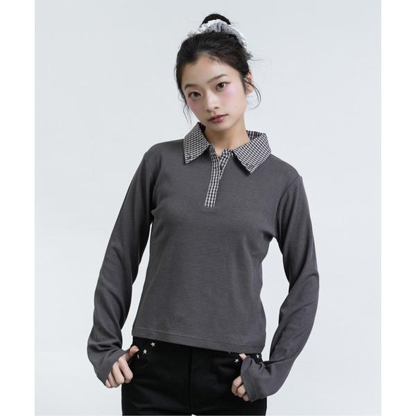 tシャツ 「日本限定」POLO SHIRTS L/S / ロングスリーブポロシャツ レディース