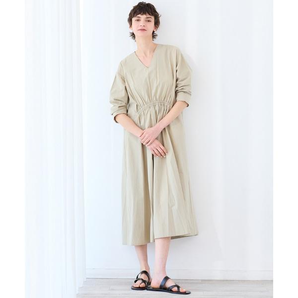 ワンピース 「洗える」コットンタンブラーワンピース
