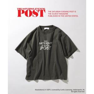 tシャツ 「THE SATURDAY EVENING POST」コラボプリントTシャツ メンズ レディース
