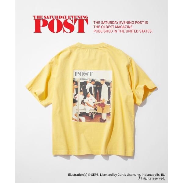 tシャツ 「THE SATURDAY EVENING POST」コラボプリントTシャツ メンズ レデ...