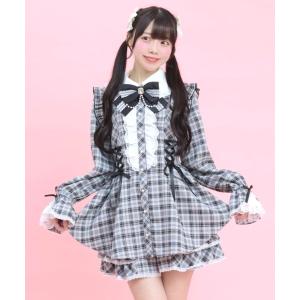 セットアップ 入学式 サイドレースアップティアードスリーブセットアップ レディース