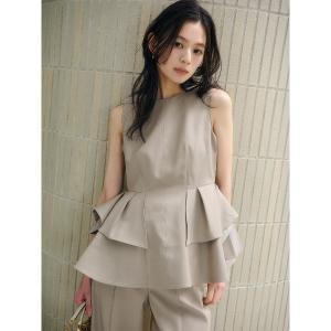 ブラウス シャツ オブジェクトフレアトップス レディース