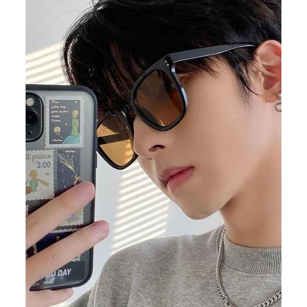 サングラス スクエアフレーム/ベーシックサングラス メンズ レディース