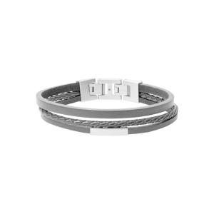 ブレスレット フォッシル アクセサリー メンズ ブレスレット ブラック JF03322040 メンズ
