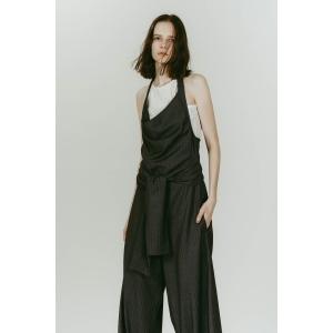 オールインワン halter neck all in one/black レディース