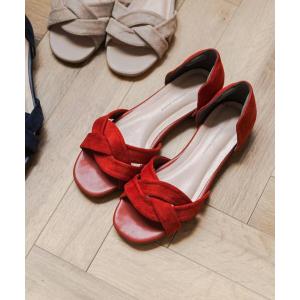 サンダル セパレートフラットサンダル レディース