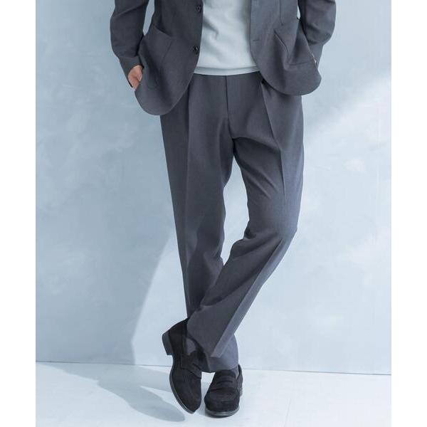 セレモニースーツ スラックス LIFE STYLE TAILOR　リネンライクコンフォータブル1タッ...