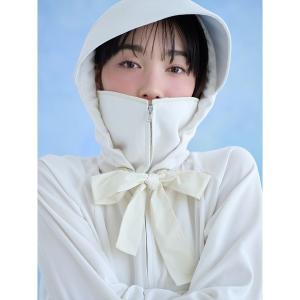 パーカー 「WEB限定/LUMISHADE」サンバイザー付きUVカットパーカー レディース