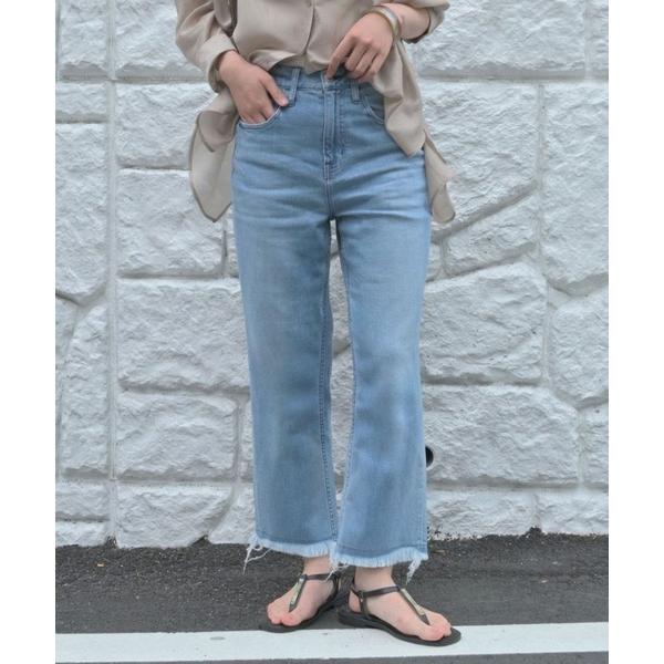 ジーンズ デニム デニムパンツ 「healthy denim」Nachos フレアデニムパンツ レデ...