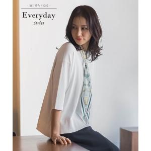 ニット セーター クルーネック五分袖ニット「WEB限定サイズ11号/WEB限定カラーあり/洗える」 レディース