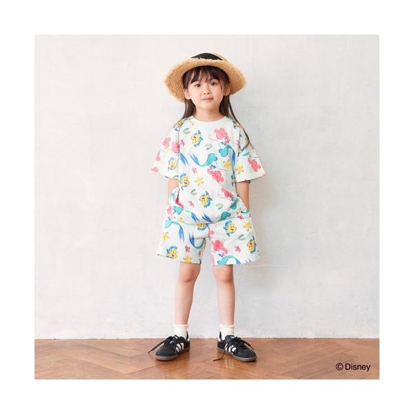 tシャツ 「Disney」総柄セットアップ キッズ 子供服 男の子 女の子