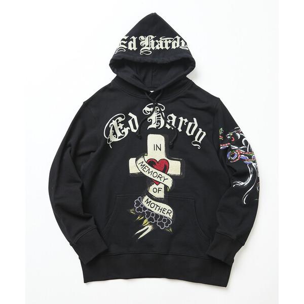 パーカー 限定展開 Ed Hardy/エドハーディ ED HARDY HEART R- STONE ...