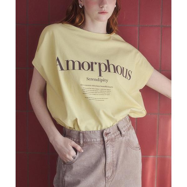 tシャツ 前後2WAY フレンチオーバーロゴTシャツ レディース