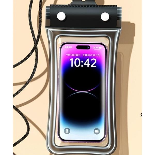 スマホケース 「タッチ操作可能」クリア防水スマホポーチ