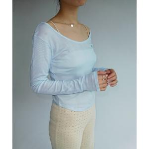 tシャツ 別注「miller×lulu」シアーツイントップス レディース