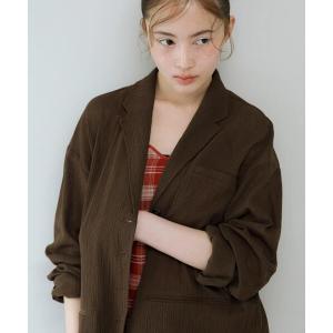 コート アウター シアーライトテーラードジャケット レディース