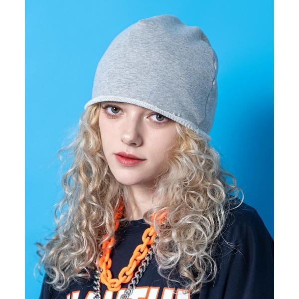ニット帽 ニットキャップ レディース an meets zakka カットオフスウェットビーニー レ...