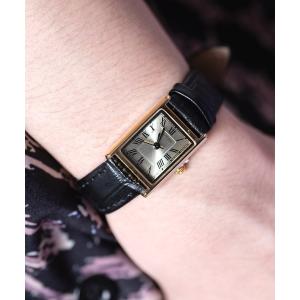 レクタンギュラーレザーバンド腕時計の高価買取価格