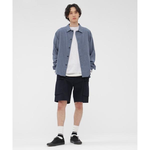 ハーフパンツ パンツ WASHED COTTON NYLON RIPSTOP メンズ
