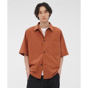 シャツ COTTON RAMIE POPLIN メンズ