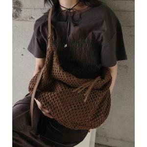 ショルダーバッグ バッグ MEDI MESH ROUND SHOULDER BAG レディース