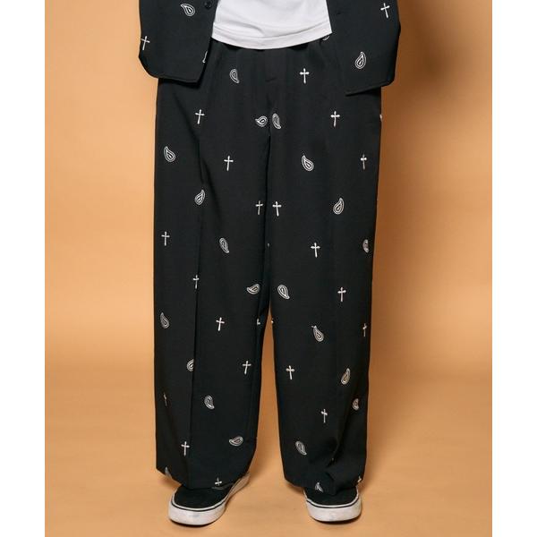 パンツ All-over embroidered pants メンズ レディース