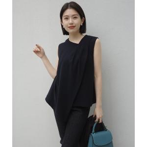 アシンメトリーブラウス レディース