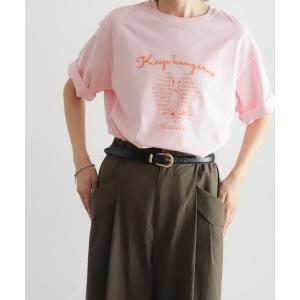 tシャツ 半袖 カンガルーPT　クルーネックTEE レディース