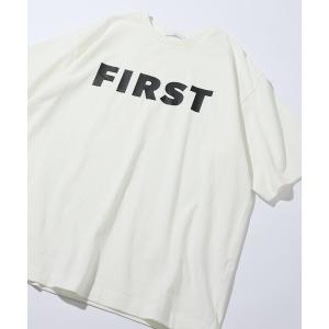 tシャツ Firsthand/ファーストハンド 6オンス フロントロゴプリント クルーネックTシャツ / プリントTシャツ PR FIRST メンズ