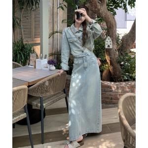 セットアップ デニムセットアップ レディース