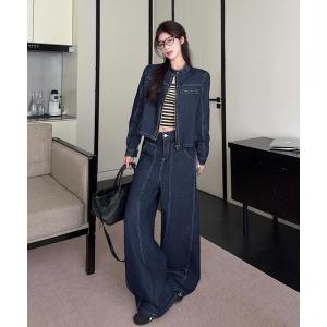 セットアップ デニムセットアップ レディース