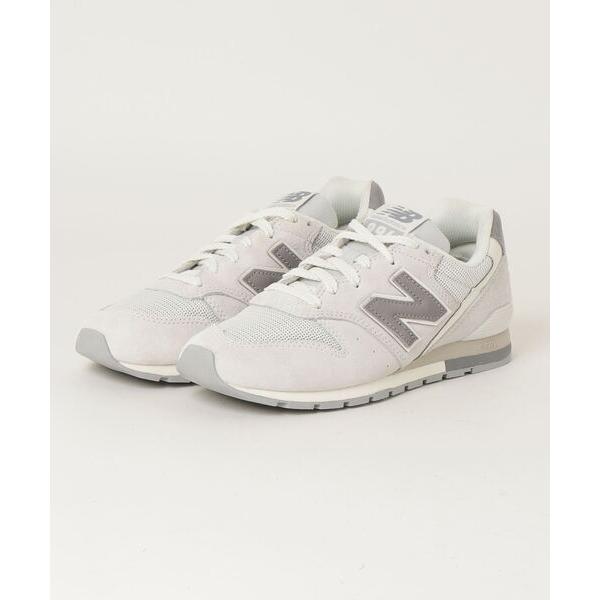 「New Balance」 ローカットスニーカー 23.5cm グレー メンズ