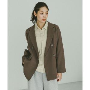 「GLOBAL WORK」 テーラードジャケット MEDIUM ブラウン レディース