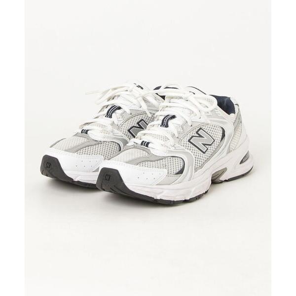 「New Balance」 ローカットスニーカー 22.5cm ホワイト レディース