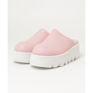 「whoop-de-doo」 フラットサンダル 37 ピンク レディース
