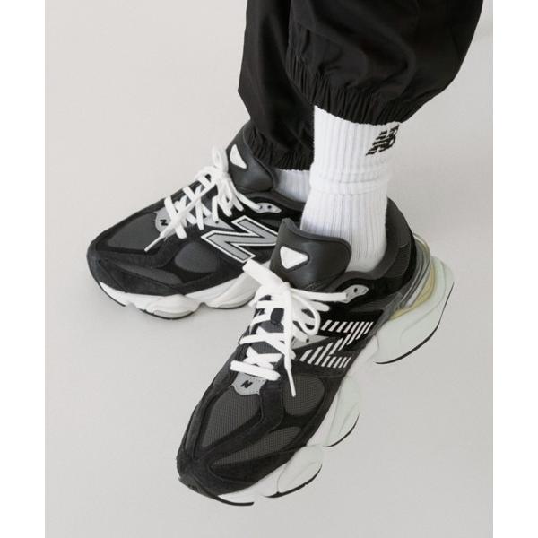 「New Balance」 ローカットスニーカー 26.5cm ブラック レディース