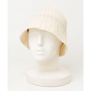 「Ray BEAMS」 「88」ハット ONE SIZE オフホワイト レディース