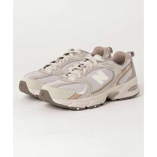 「New Balance」 ローカットスニーカー 23.5cm グレー メンズ