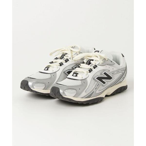 「New Balance」 ローカットスニーカー 23.0cm ホワイト メンズ