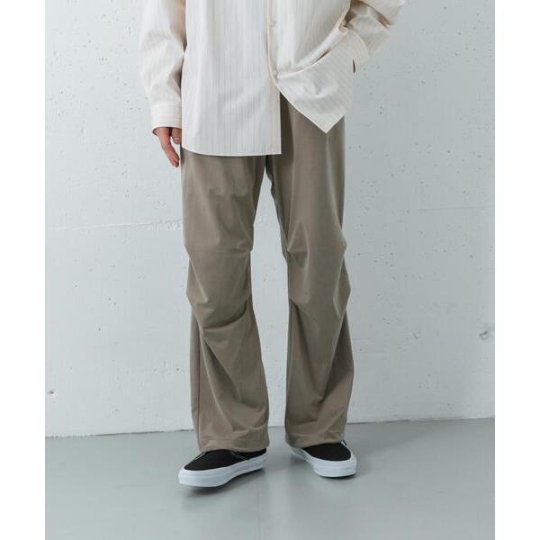 パンツ WASHABLE CUPRO OVER PANTS メンズ