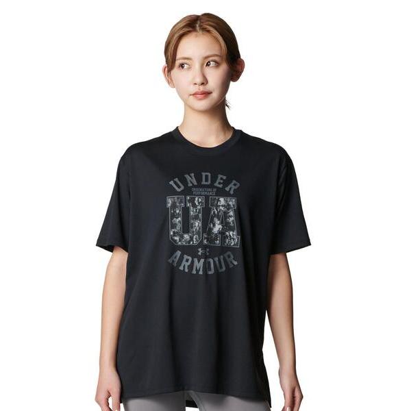 tシャツ 半袖 UAテック オーバーサイズ Tシャツ（トレーニング/レディース） レディース