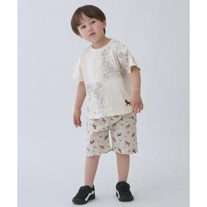 ハーフパンツ パンツ 短パン 「リンク」アソート柄ハーフパンツ キッズ 子供服 男の子