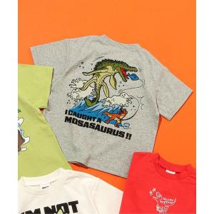 tシャツ イロイロ恐竜グラフィックTシャツ キッズ 子供服 男の子 女の子