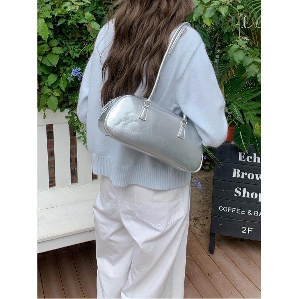 ショルダーバッグ バッグ ボストンレザーショルダーバッグ レディース