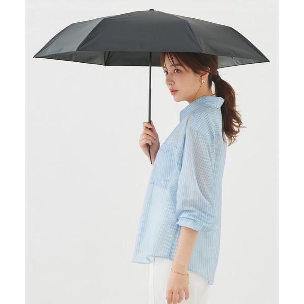 完全遮光 日傘 折りたたみ傘 折り畳み 軽量 晴雨兼用 畳みやすい形状記憶傘 CURUtto（クルッ...