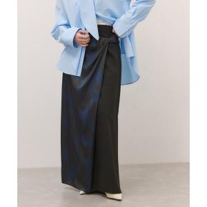 スカート ツイストコンビスカート