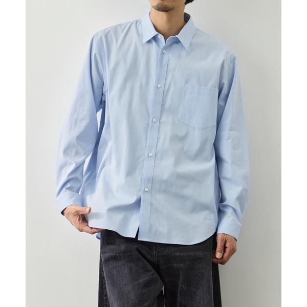 シャツ 「ATON/エイトン」WASHER OXFORD LOOSE FIT SHRIT メンズ