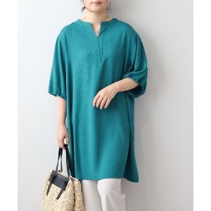 チュニック 「LL〜6L 大きいサイズ」「WEB/一部店舗限定」バルーンスリーブチュニック