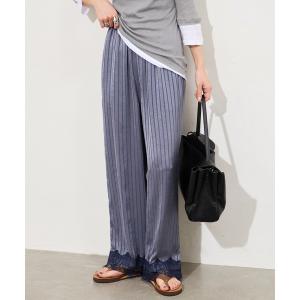パンツ 「追加」「ARCHIVE STANCE/アーカイブスタンス」Satin Stripe Easy PT レディース