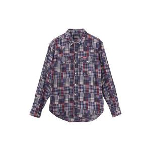 シャツ ダブルガーゼチェックウエスタンシャツ メンズの商品画像